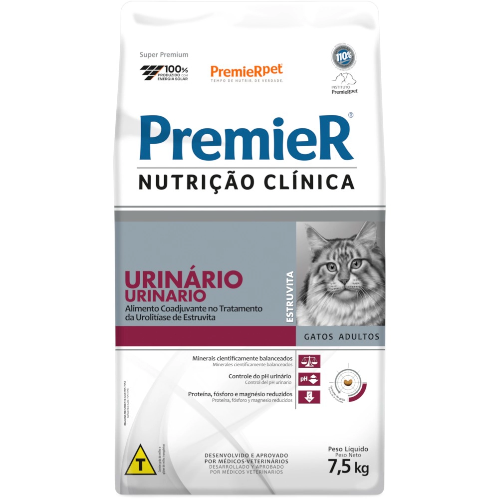 Premier Vet Gato Urnario Estruvita 7,5kg