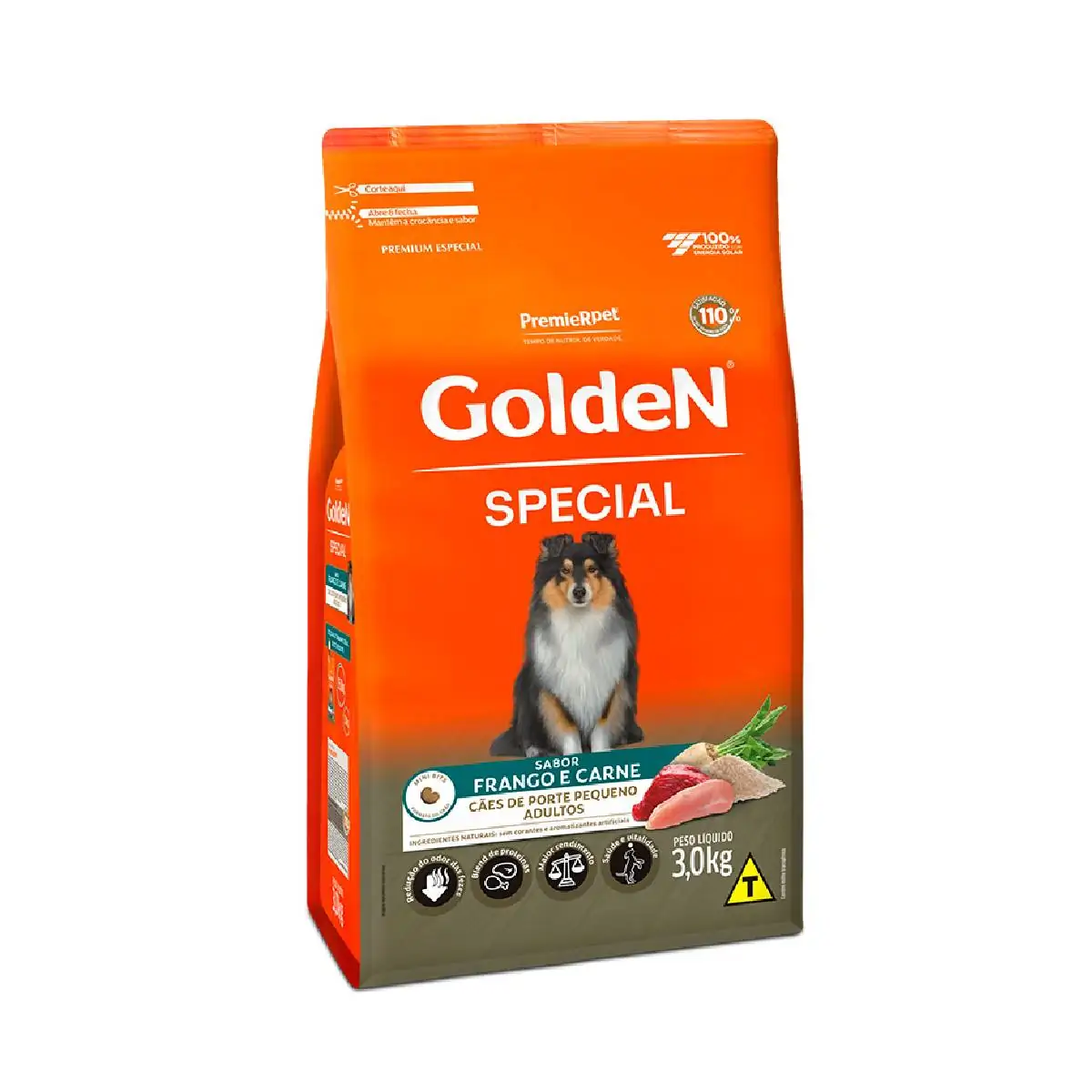Golden Special Cães Adultos Peq Porte 3 Kg