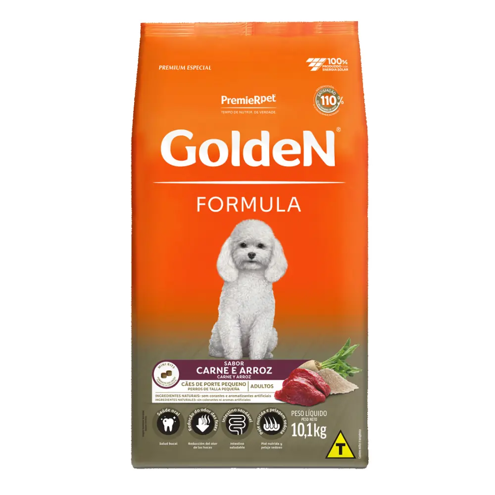 Golden Formula Cao Adulto Porte Pequeno Carne 10.1kg302209