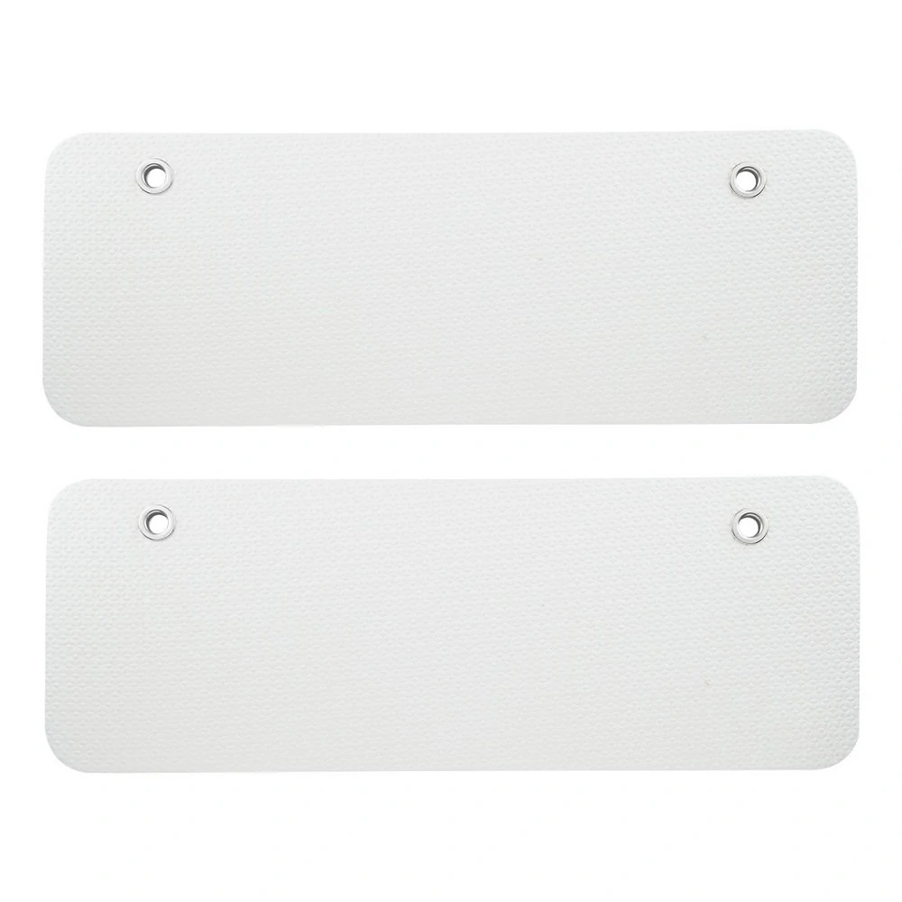 Protetor de Porta (Par) Removivel Magnetizado Branco - MK PROTECAO 18