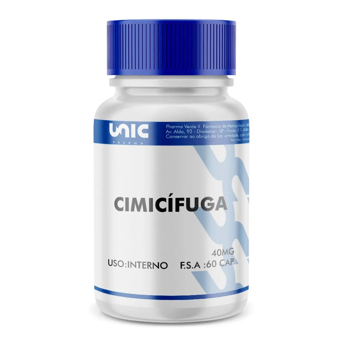 Cimicífuga Racemosa (Black Cohosh) 40Mg - 60 Cápsulas