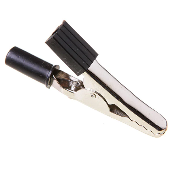 Garra Jacaré para Bateria 5,5Cm Preto Multi