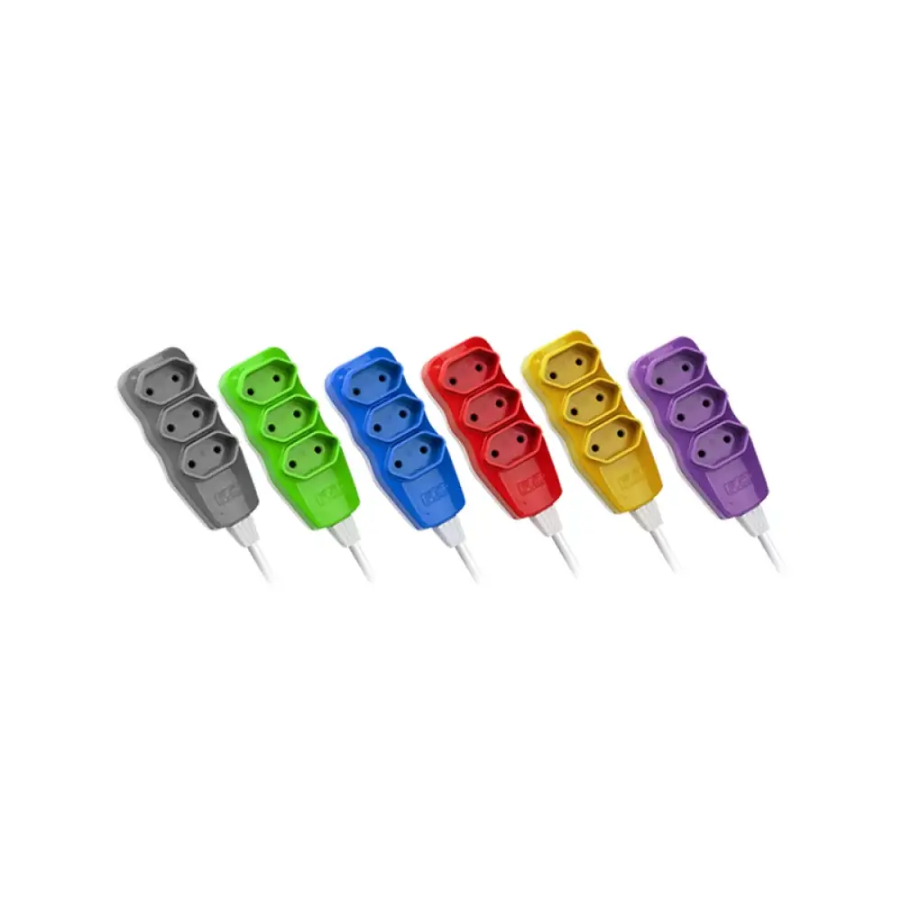 Extensao 10mts C3 Tomadas Bipolar Bivolt 25294
