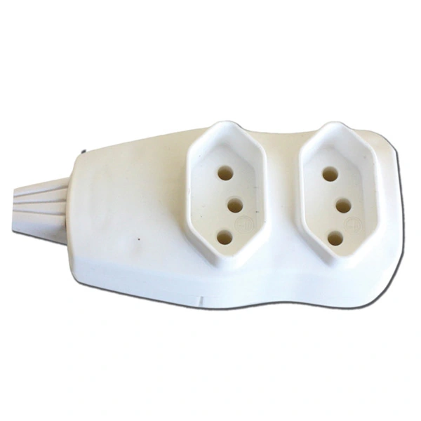 Tomada de Energia 250V Branco F.C. Fios e Cabos