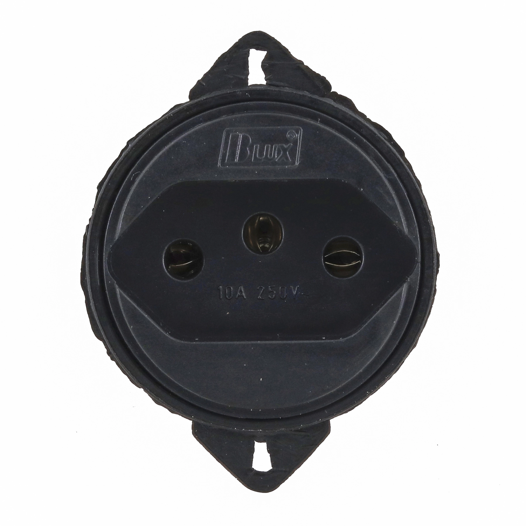 Módulo de Tomada para Piso 2P+T 10A Preto Multi FC