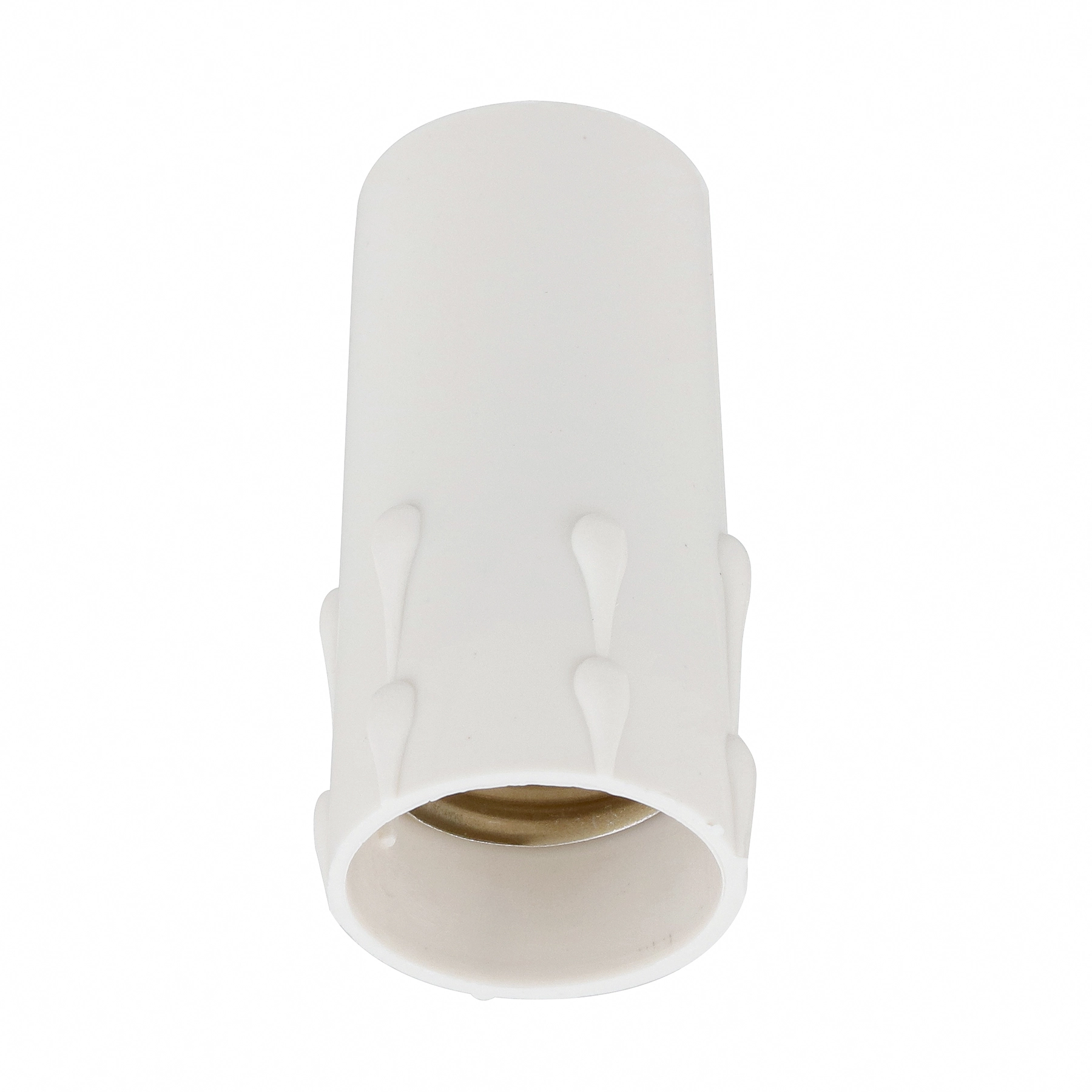Soquete para Lâmpada Incandescente Lágrima Branco Multi FC