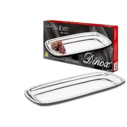 Travessa Inox Comprida Dinox R Tin001