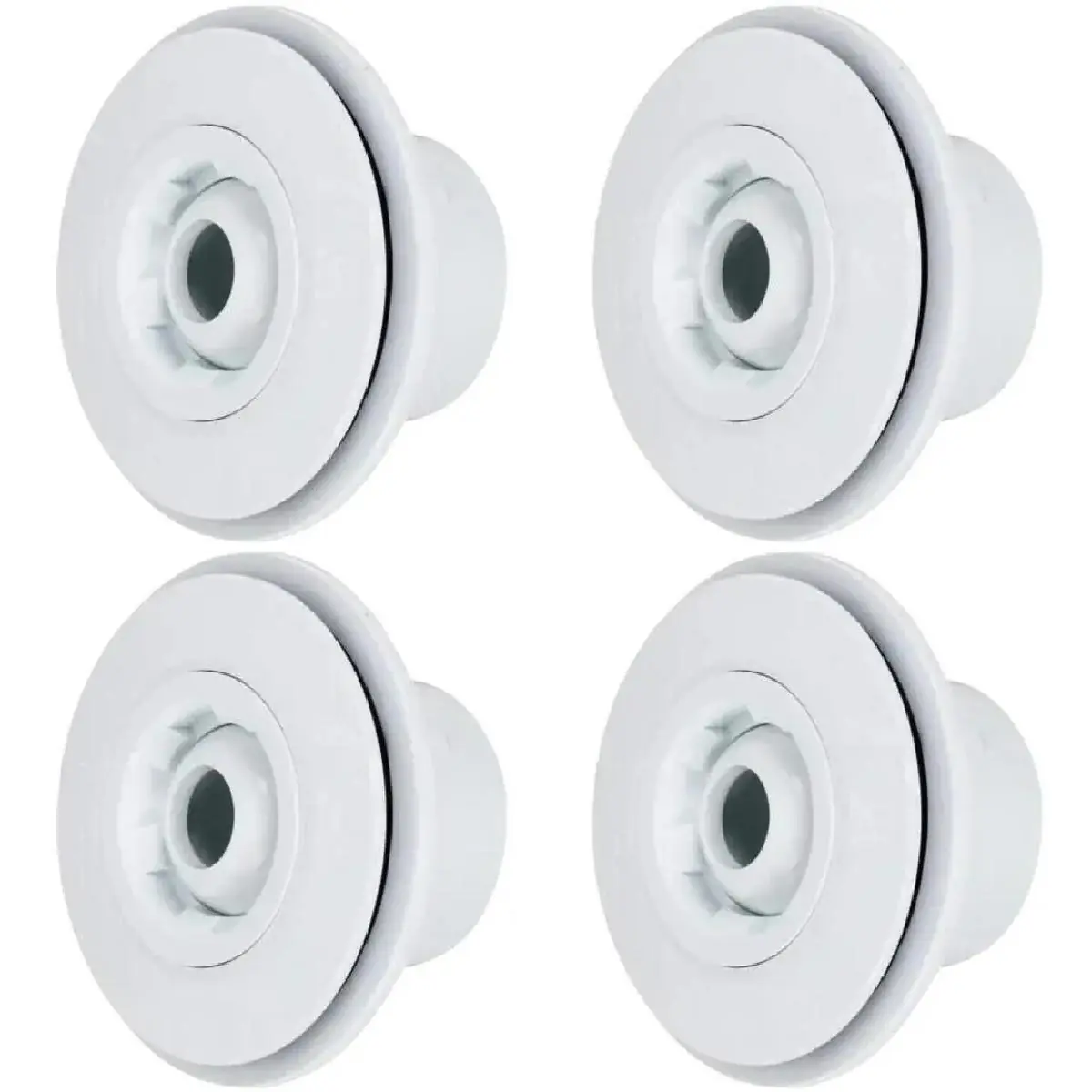 Kit 4 Bocal De Retorno Para Piscina Fibra Slim Vazão 4 M³/h