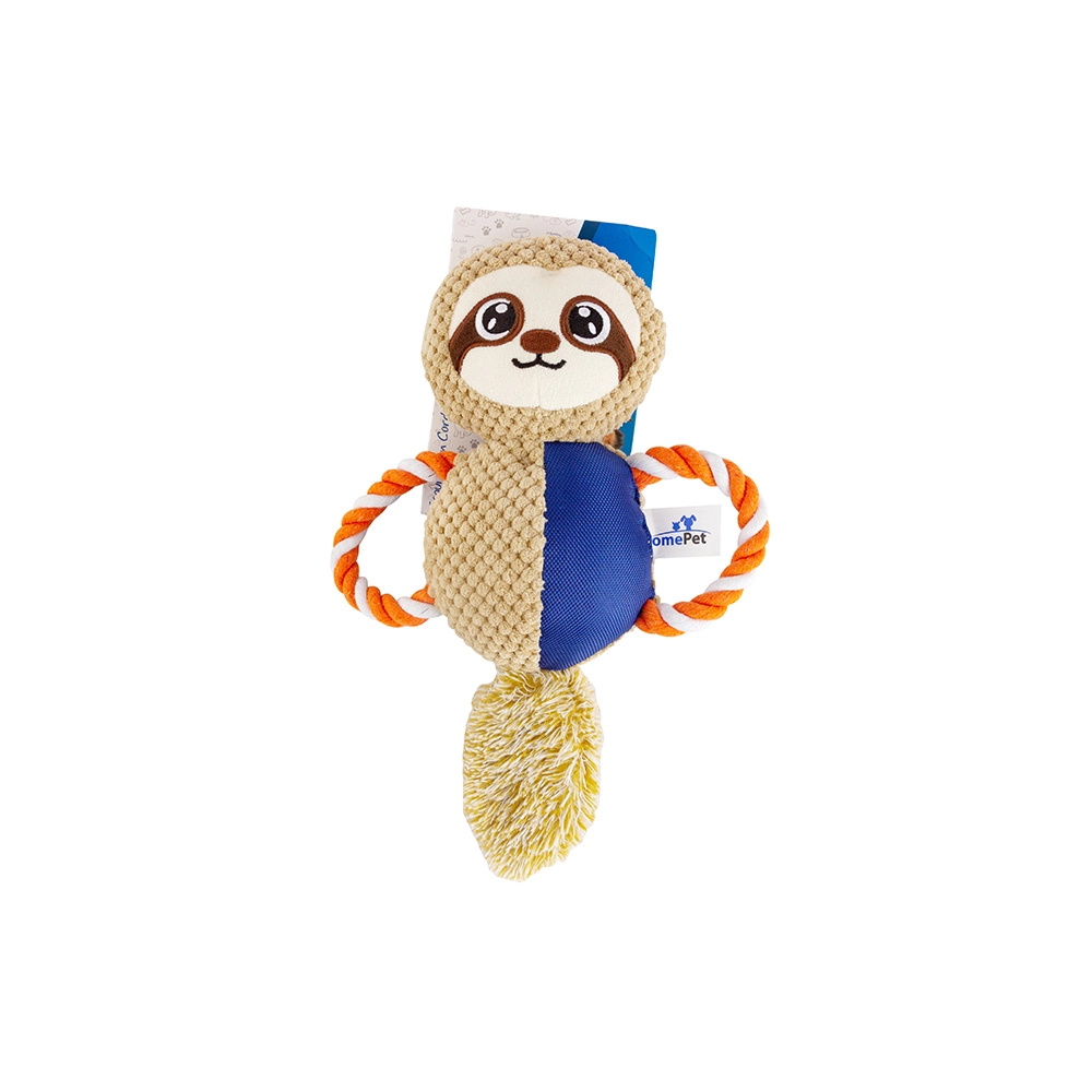Brinquedo Home Pet Pelucia Esquilo Com Corda