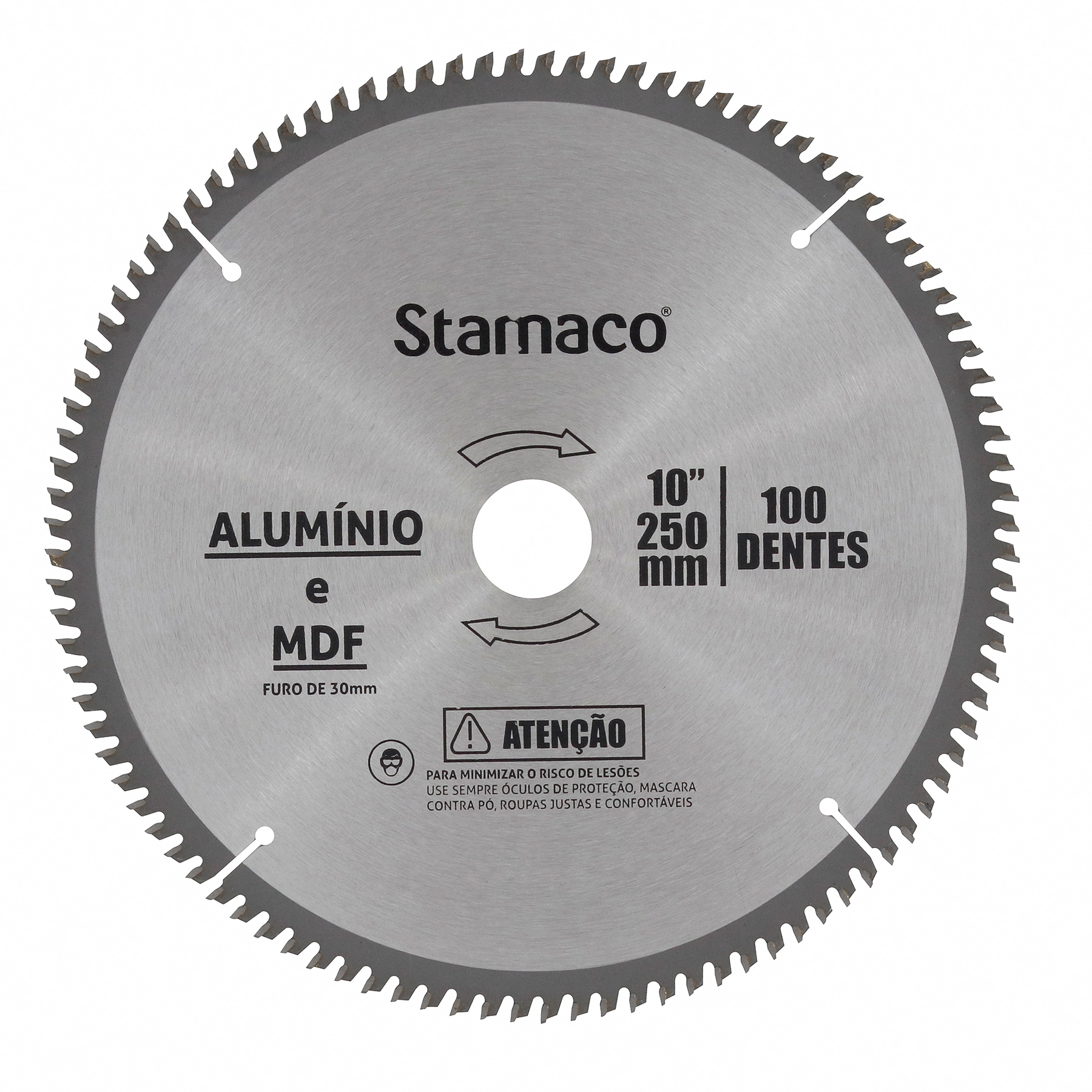 Disco de Corte Abrasivo para Metal 10" 250mm 1 unidade Stamaco