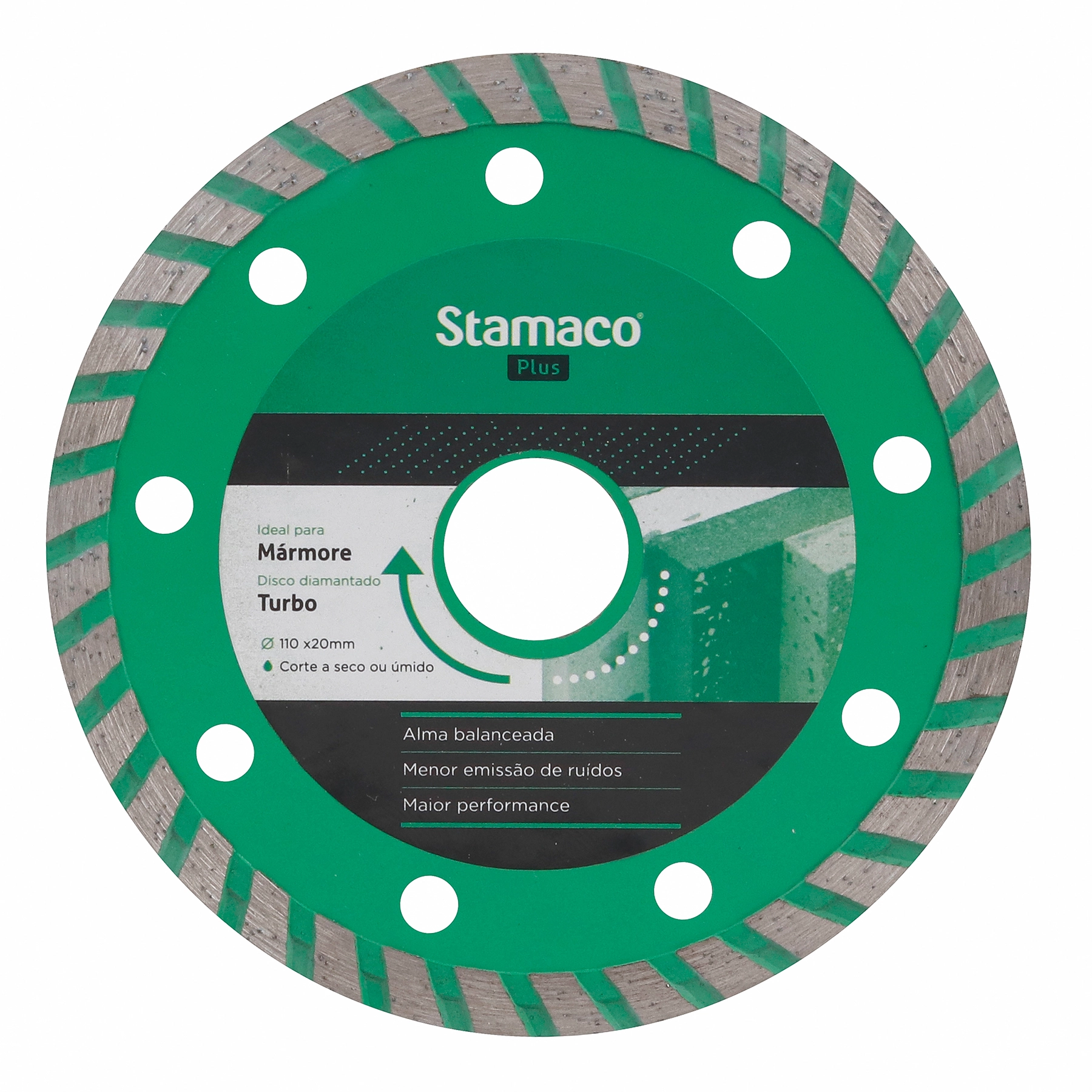 Disco De Corte para Mármore 110x20mm Stamaco
