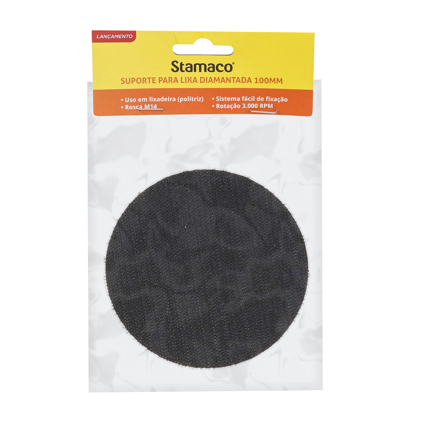 Suporte para Lixa Diamantada 100mm Stamaco