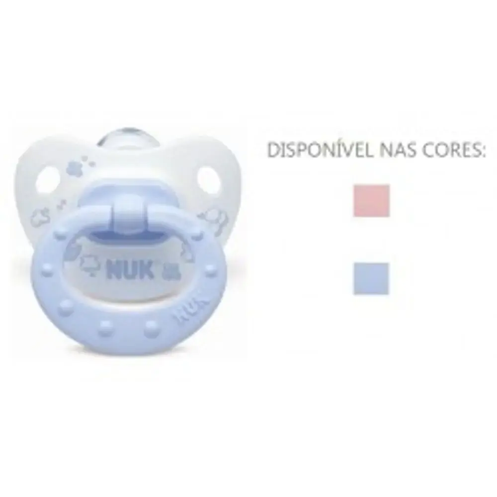 Chupeta Nuk Roseeblue Tam 1 0 6 Meses