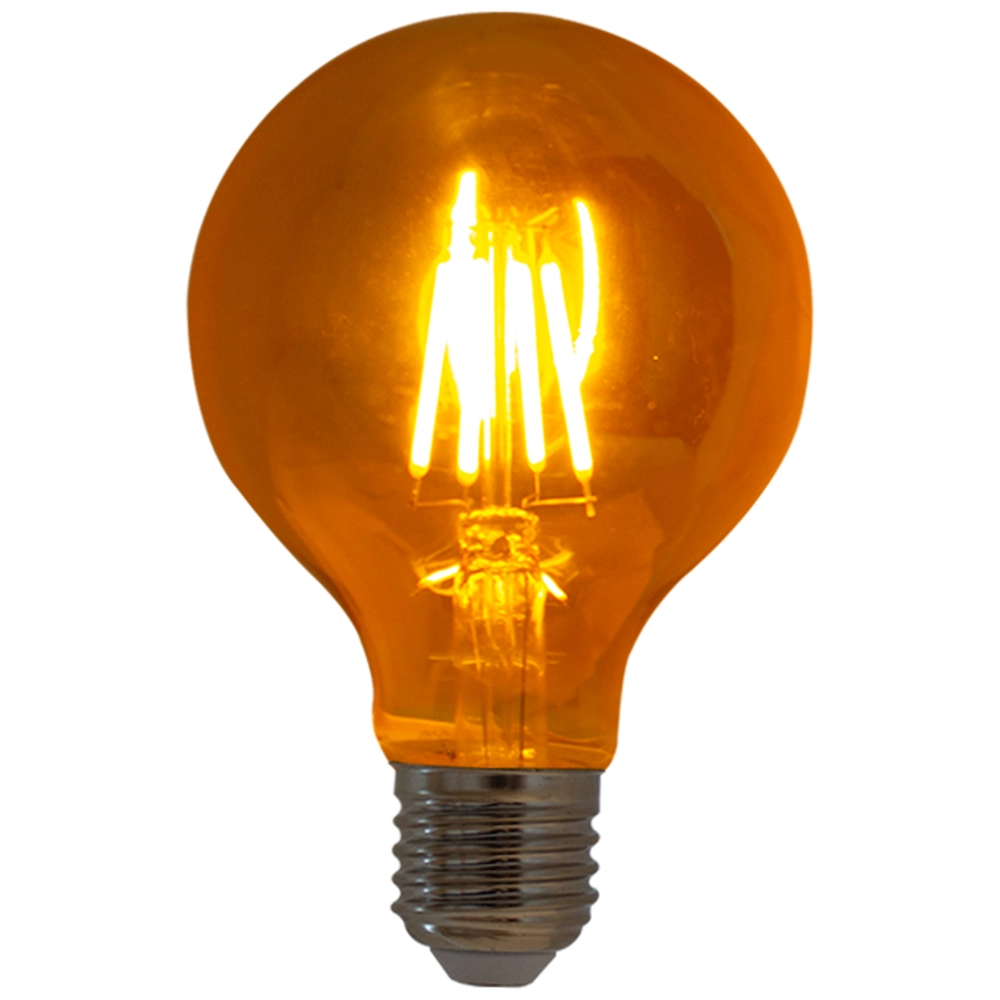Lâmpada Retrô Led G80 4w Bivolt