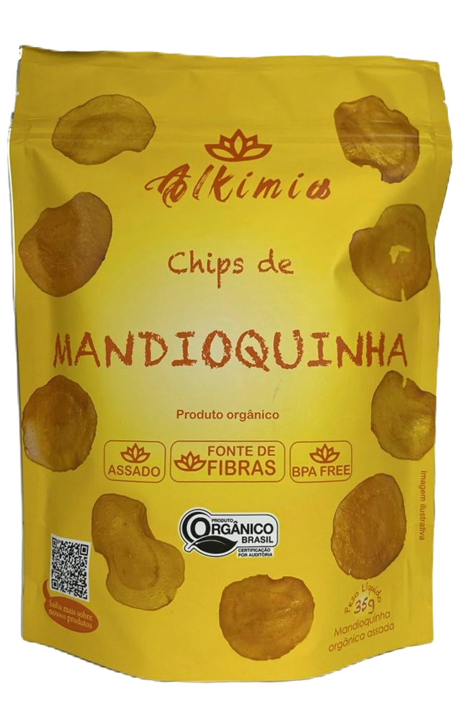Chips Mandiioq Org Alkimia 40g