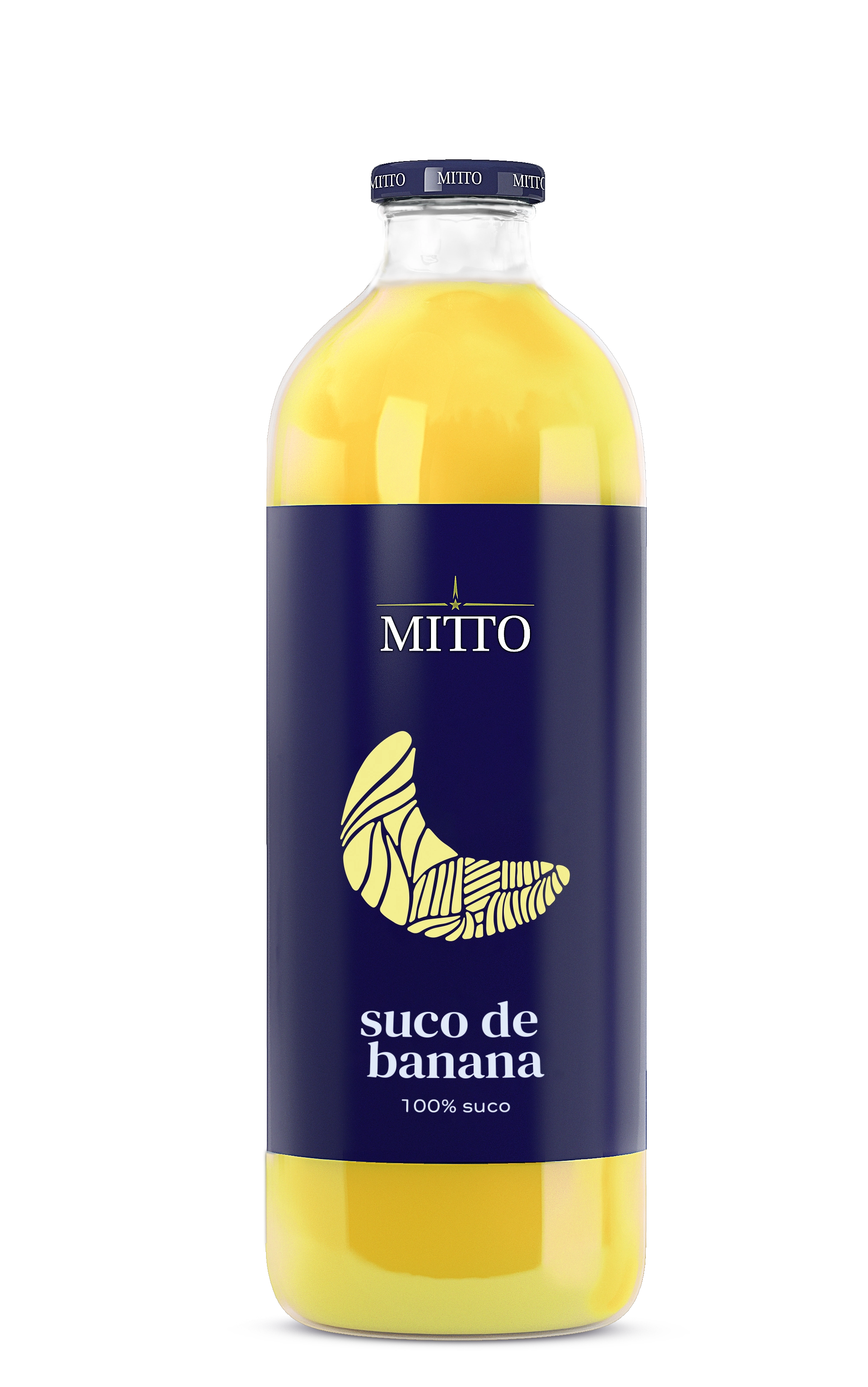 Suco Mitto Banana 750ml
