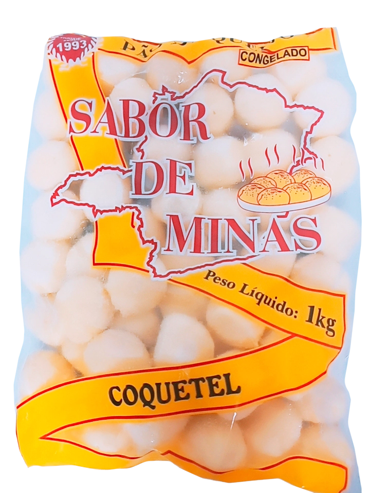 Pao De Queijo Sabor De Minas Cong 1k Lanche