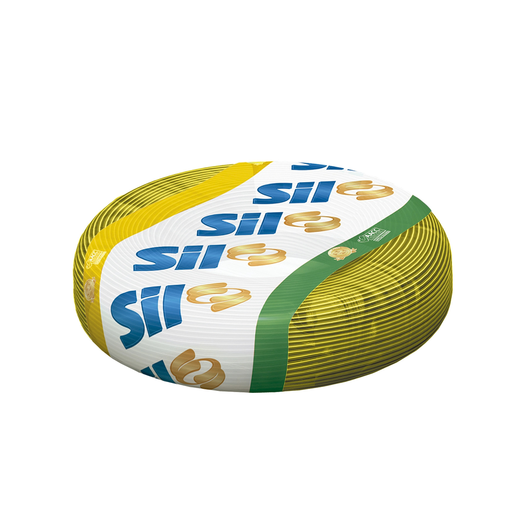 Cabo Flex Sil 2,5mm 25m Pocket Pack Amarela .