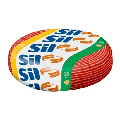 Cabo Flex Sil 4mm 15m Pocket Pack Vermelho .