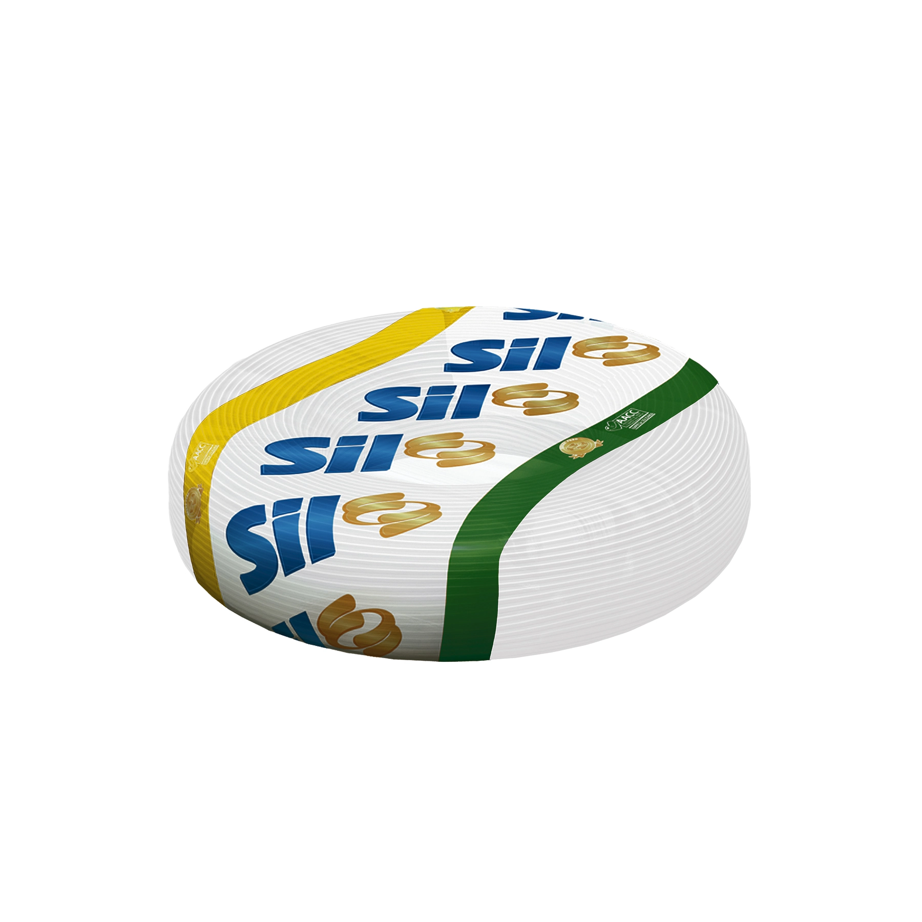 Cabo Flex Sil 6mm 15m Pocket Pack Branca .