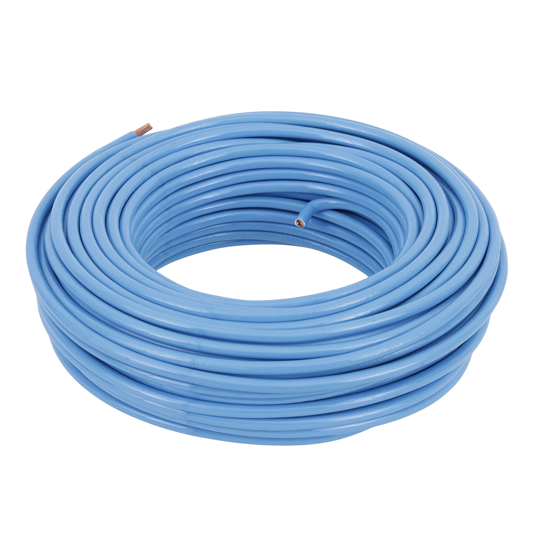 Cabo Flexivel 6.0 Az Rolo C/25m