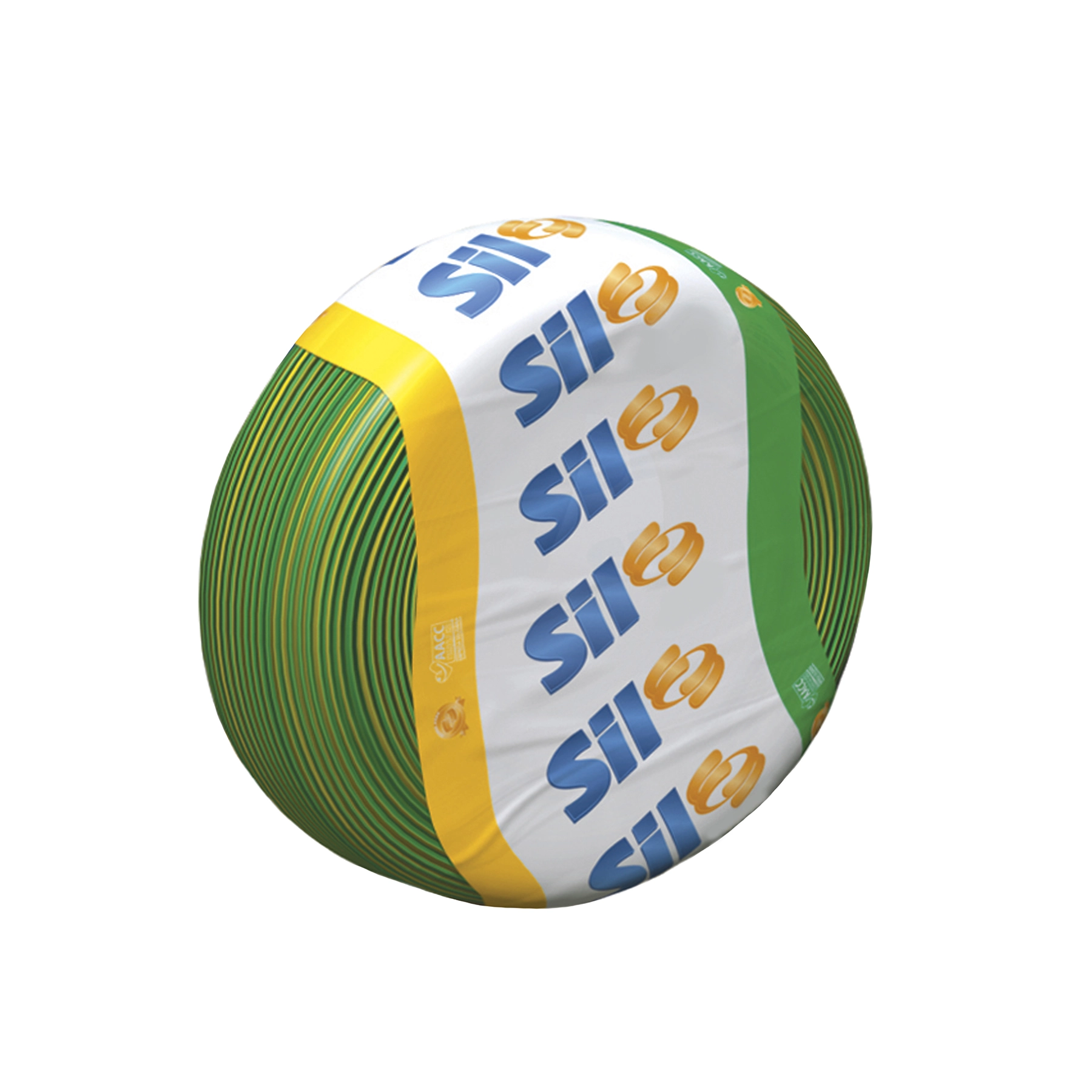 Cabo Flexível 6mm 25m Verde e Amarelo 750V SIL