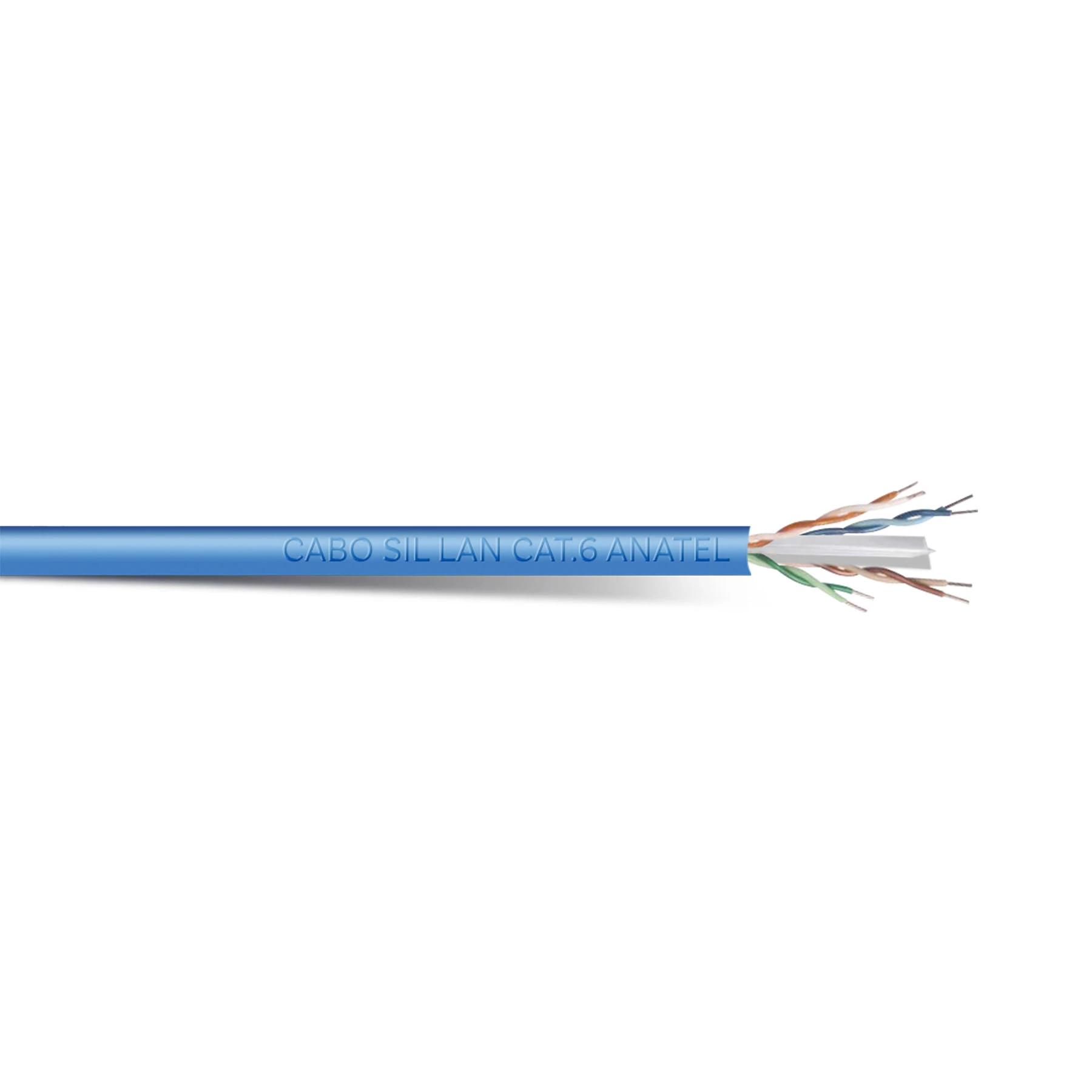 Fio Cabo Multiplan Rede Cat6 Informatica