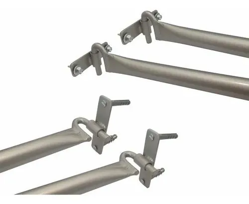 Par De Braços Para Toldos Retráteis Em Aço Galvanizado 1,50m