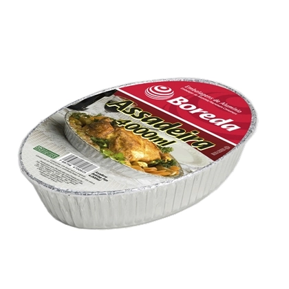 Assadeira Descartável Boreda Oval