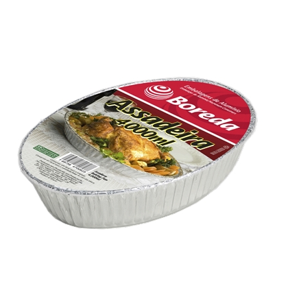 Assadeira Descartável Boreda Oval