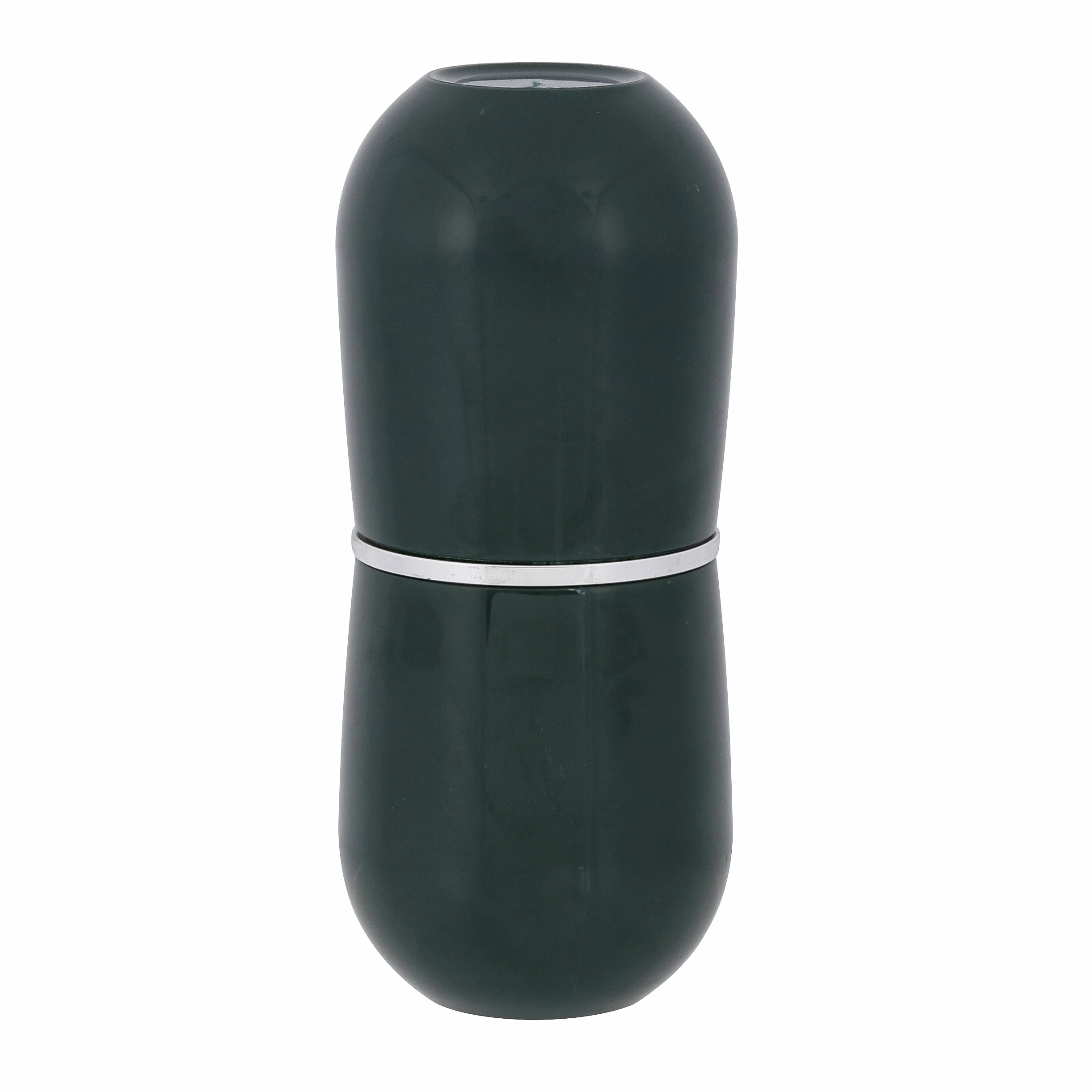 Porta Escova de Dente Com Tampa Verde Botânico Cromo Belly OU
