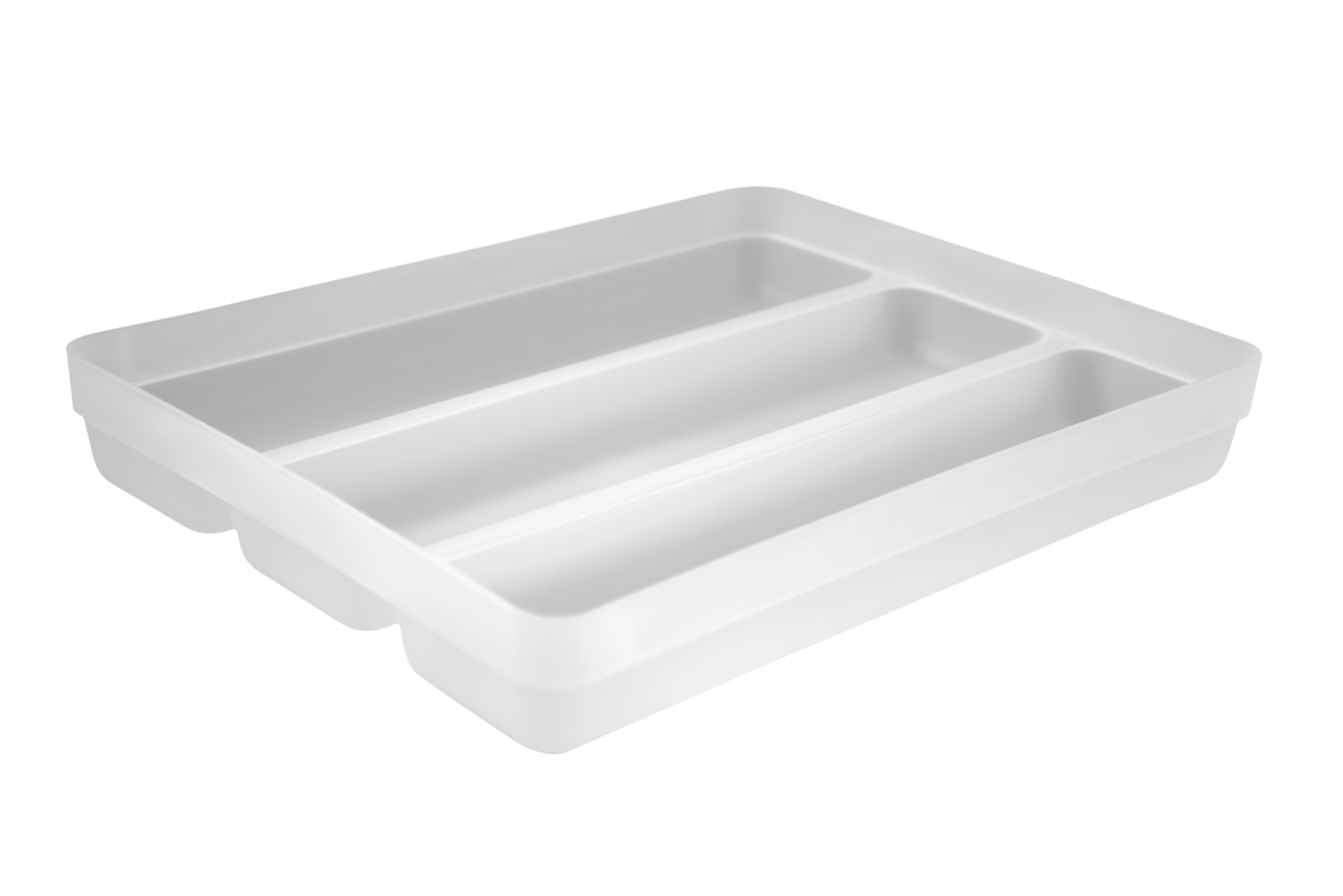 Organizador Suporte Multiuso De Gavetas Logic Para Talheres Natural
