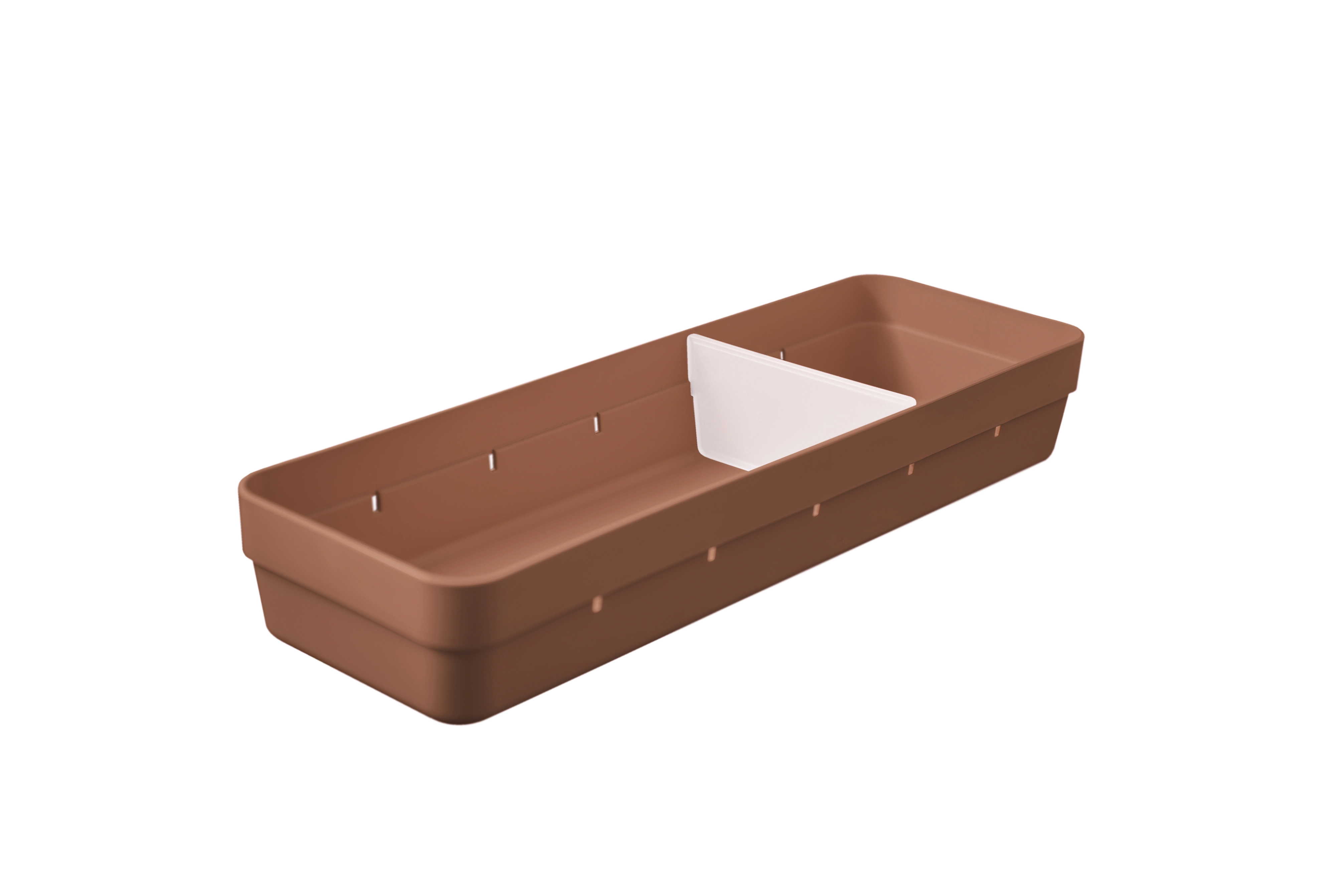 Organizador de Gavetas Quarto Organizador de Maquiagem Biju Porta Treco Multiuso Terracota