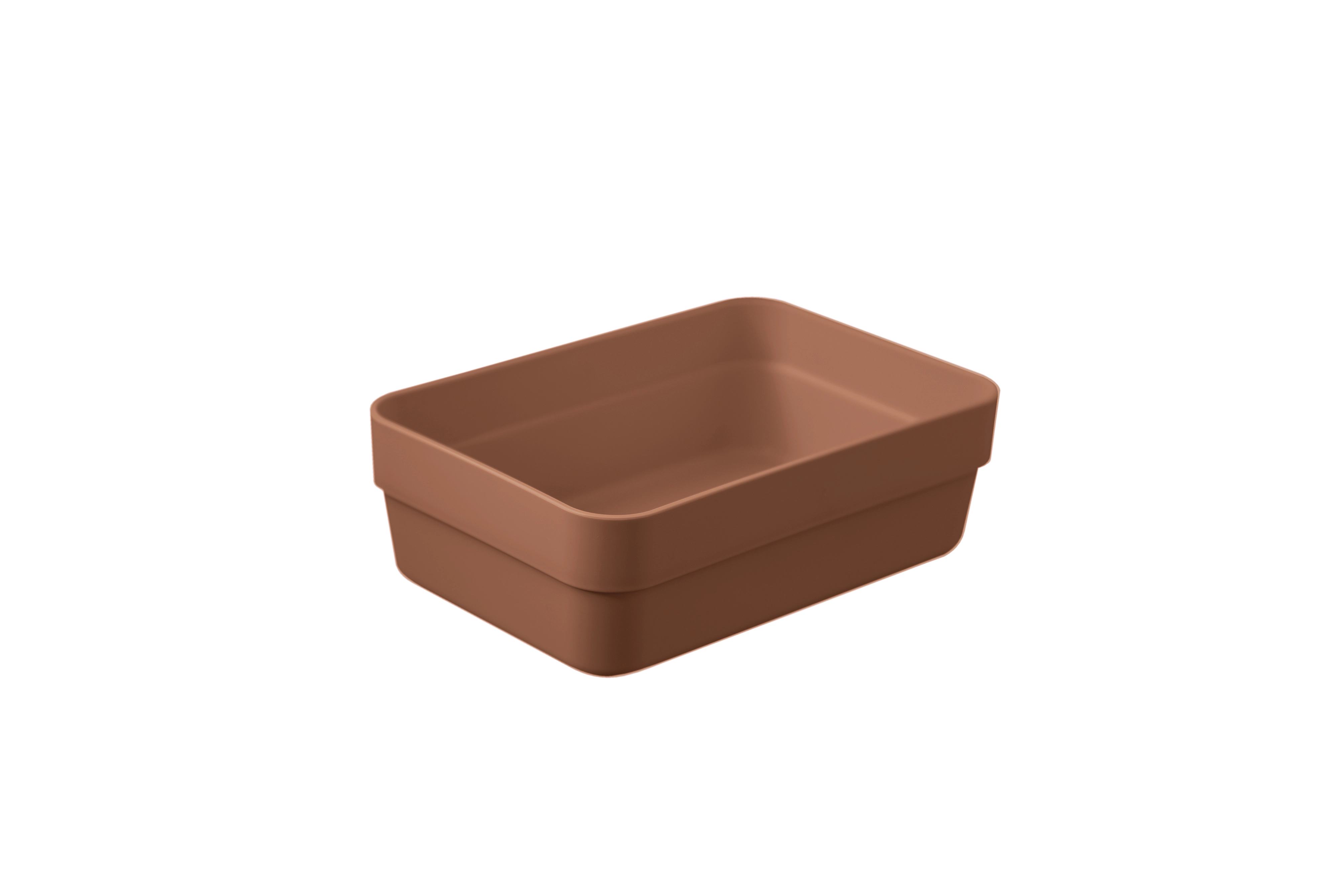Organizador De Gavetas Logic P Terracota Ou