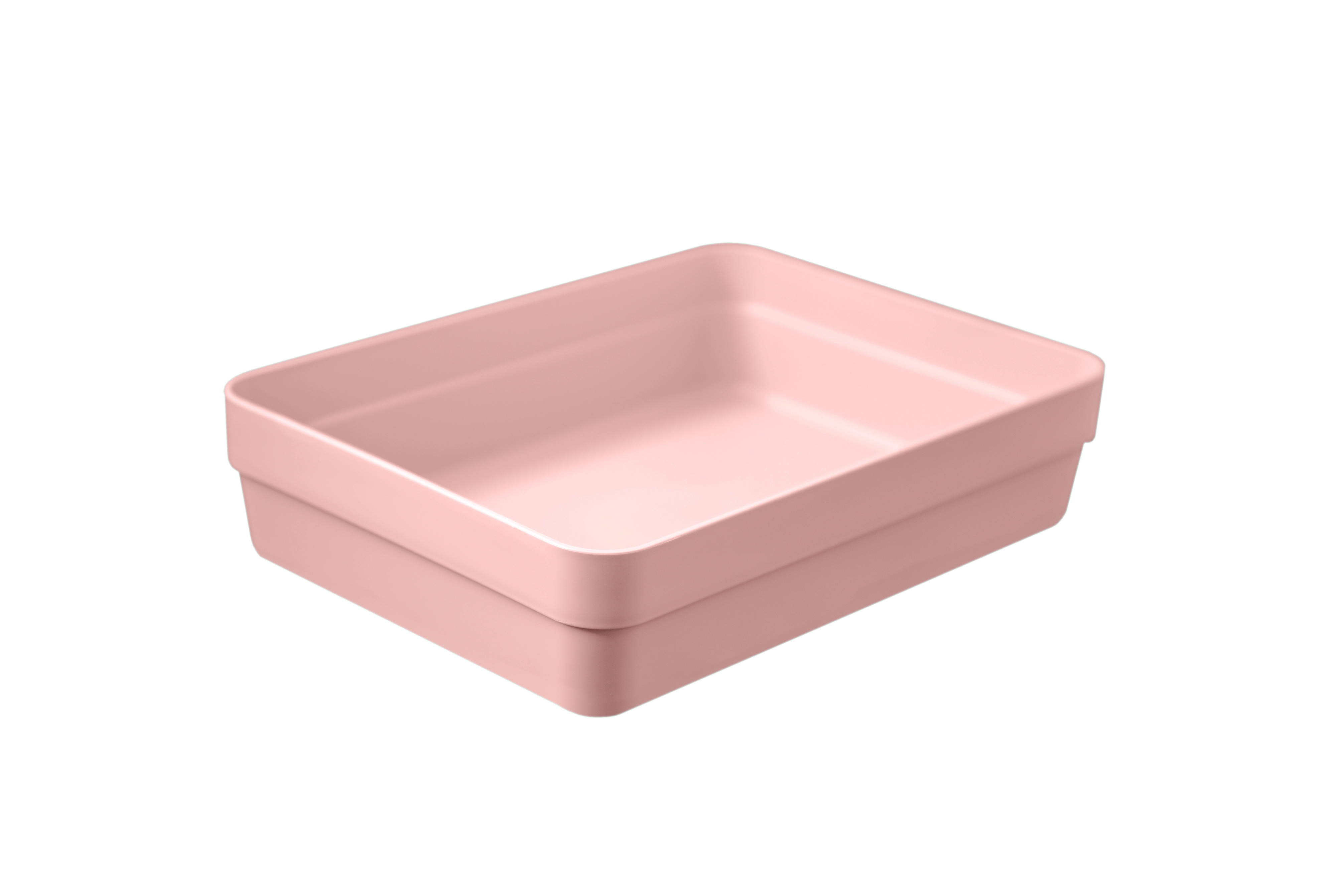 Organizador De Gaveta Ou Organizador De Maquiagem Multiuso G Rosa Quartzo