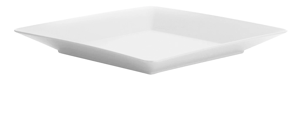 Prato Quadrado Martiplast Branco