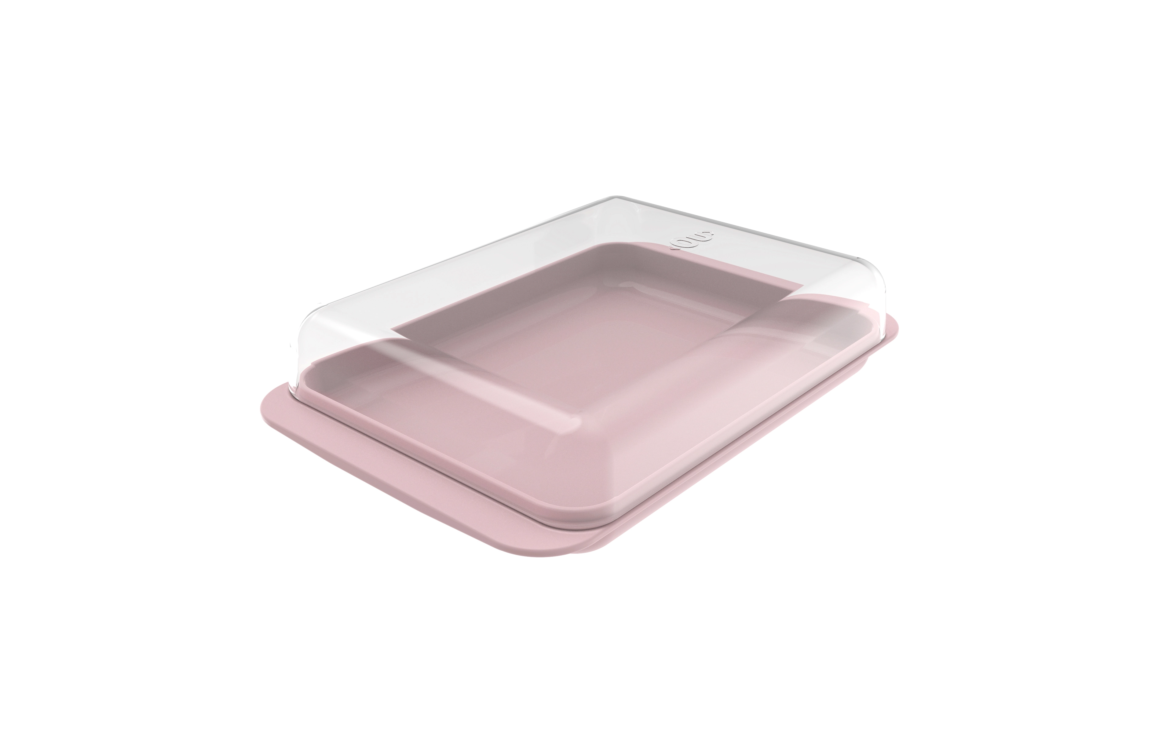 Porta Frios Com Tampa Queijeira Pote Para Queijo Presunto Cozinha Rosa