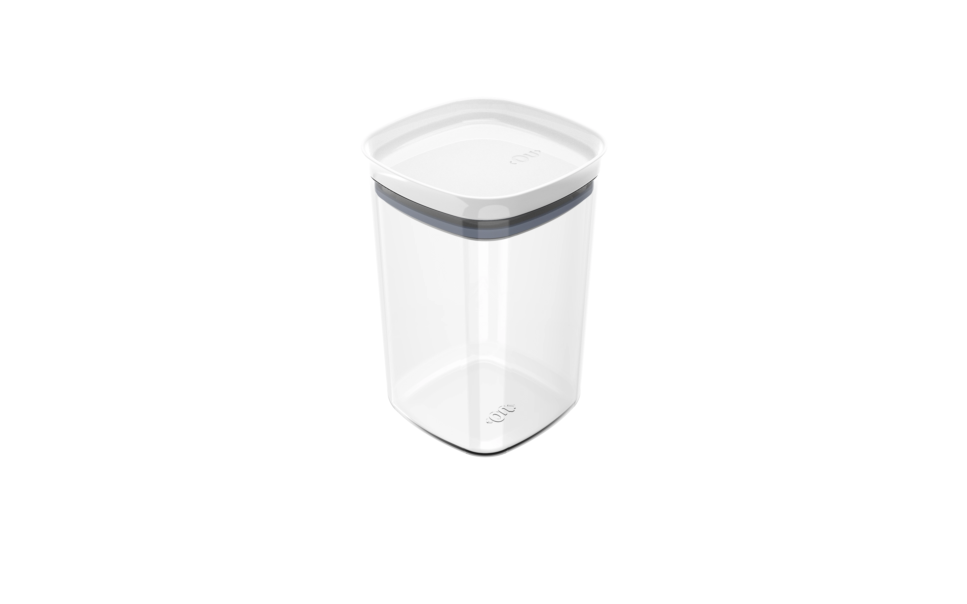 Pote Hermético BLOCK 1 Litro Branco