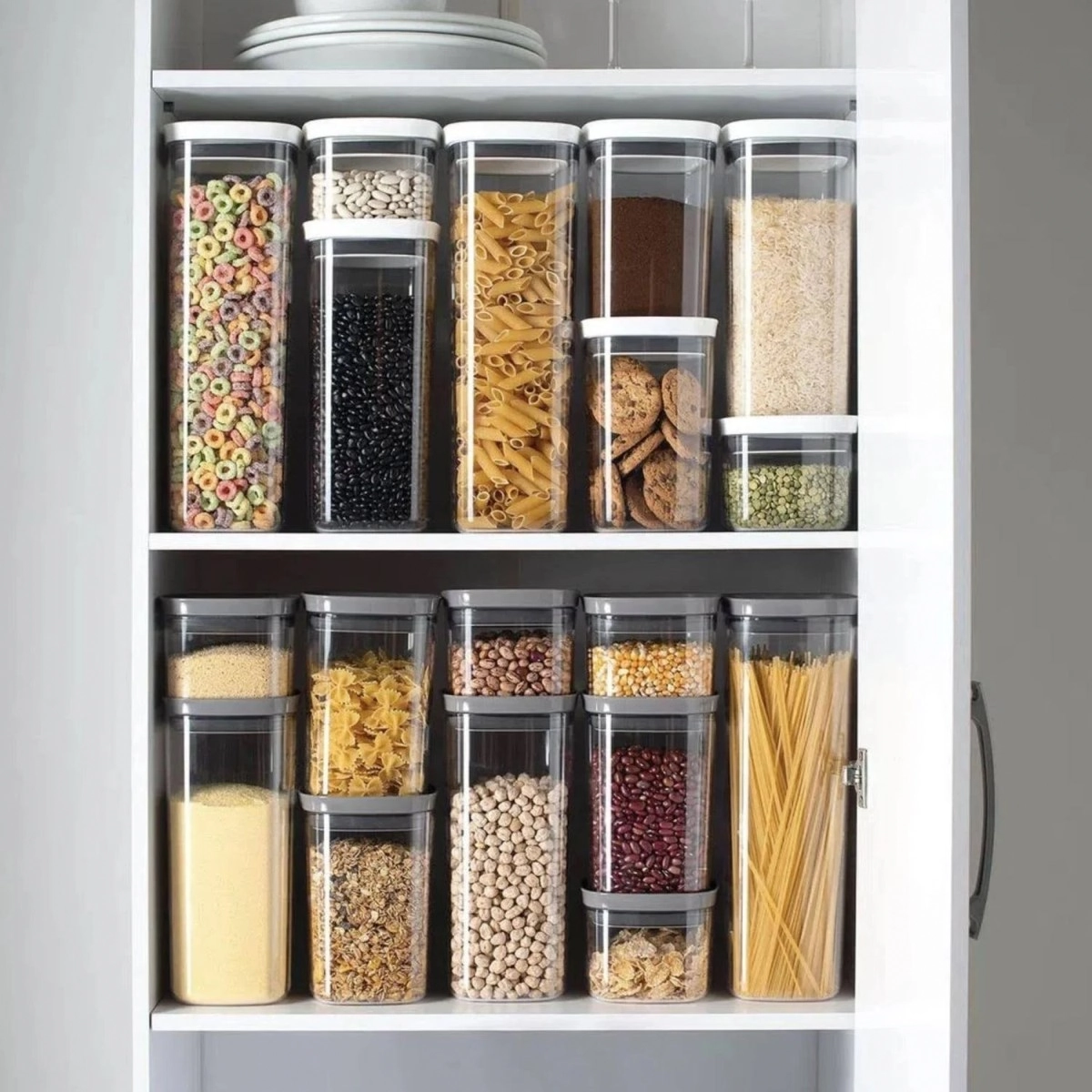 Pote Organizador Hermético Block - Chumbo - 1,5 L - Ou