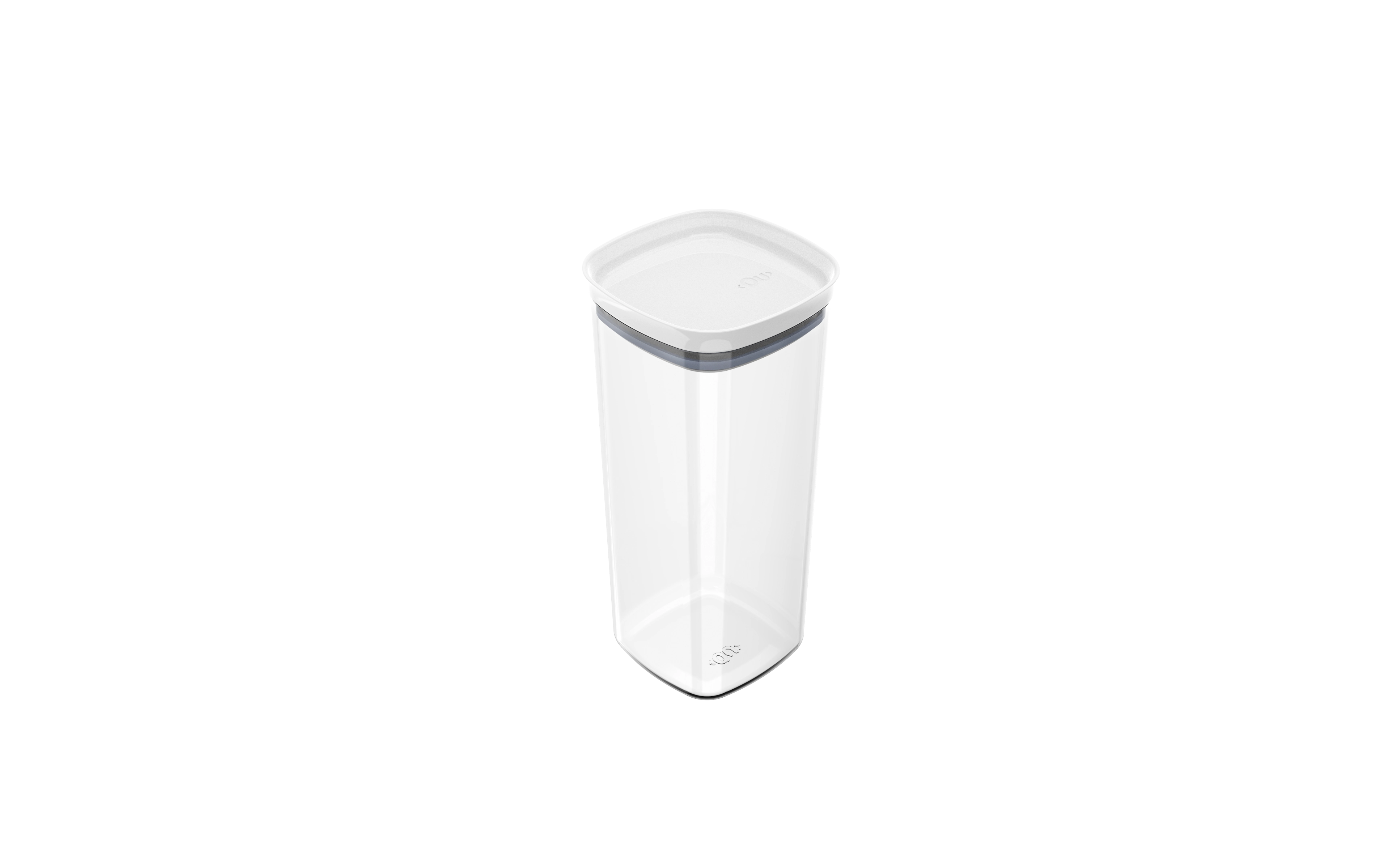 Pote Hermético BLOCK 1,5 Litro Branco