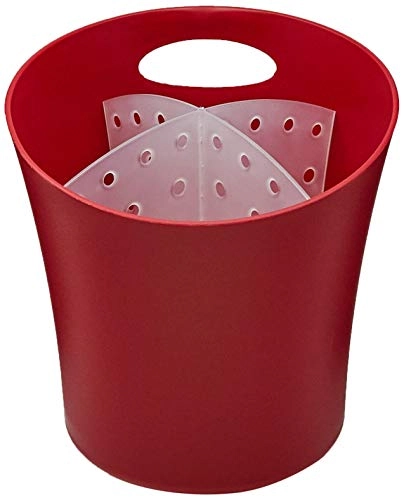 Escorredor de Talheres Vermelho Pia 16x17cm Ou Martiplast