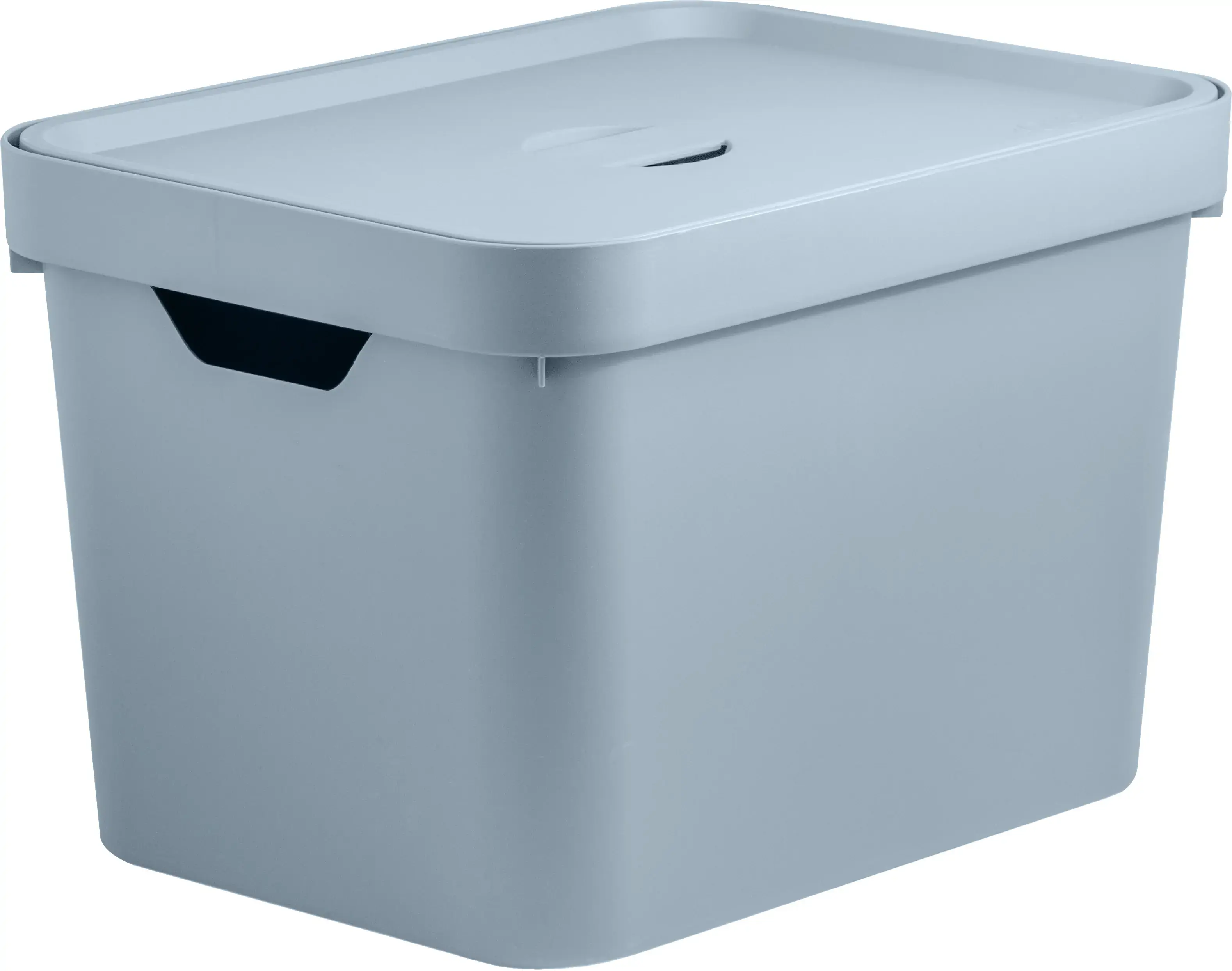 Caixa Organizadora Cube G Tampa Azul Glacial Cc450azgf Martiplast