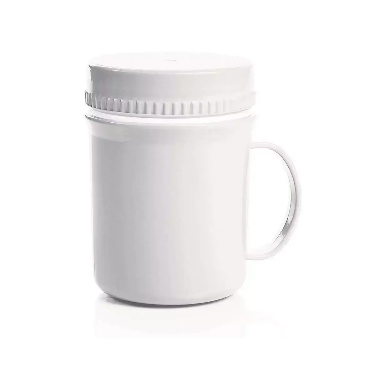 Caneca com Tampa Vedação Hermética 400ml Térmica Chá Café Ou