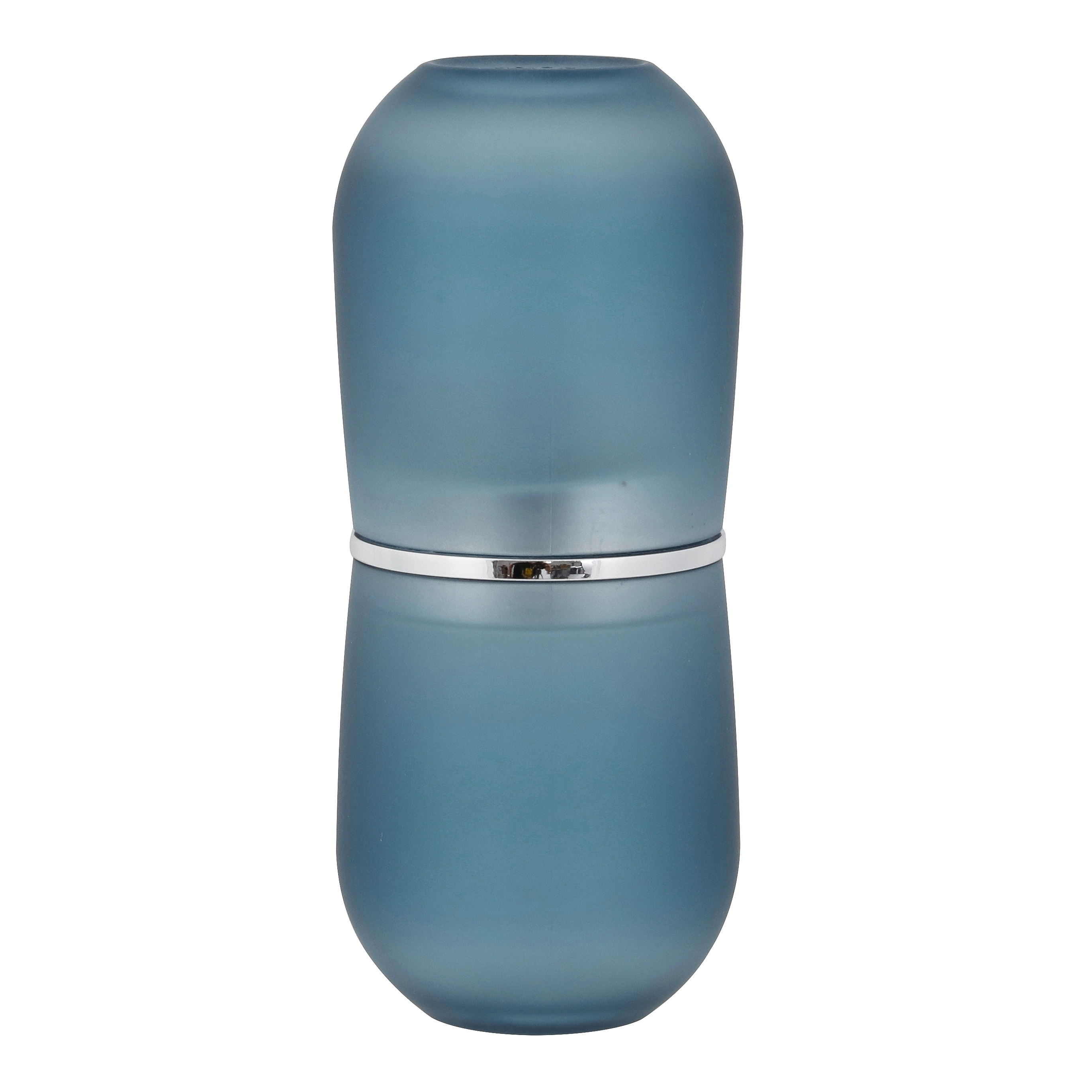Porta Escovas e Pasta de Dente Com Tampa Belly Soft Ou Azul Glacial