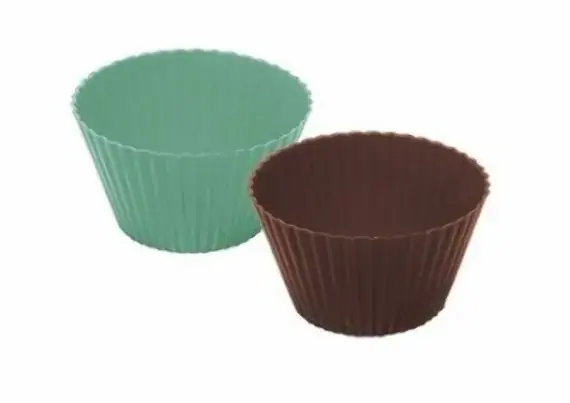 Forma De Silicone Cupcake C/8