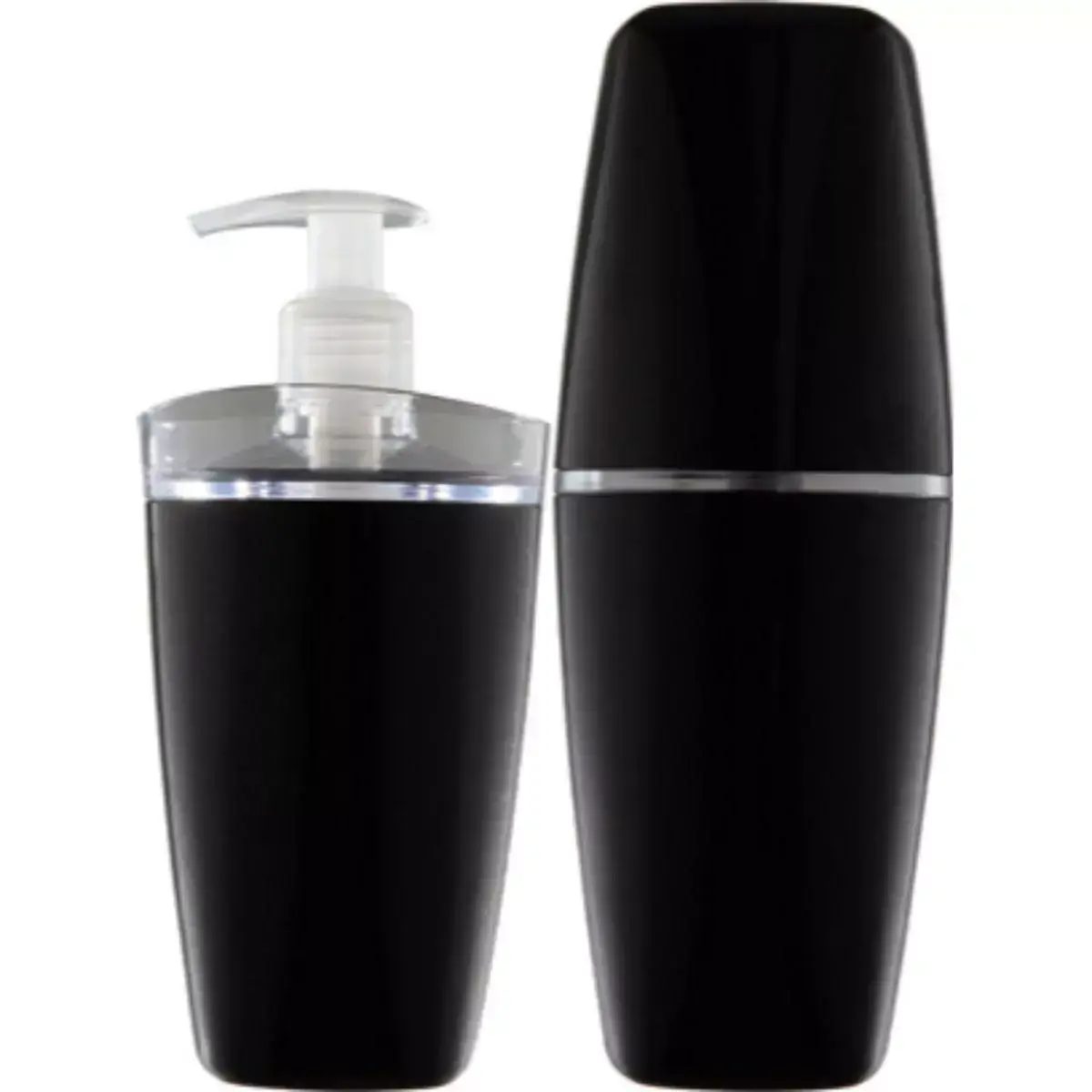 Conjunto de Banheiro Preto Tule Martiplast