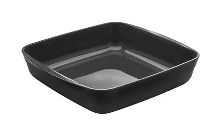 Travessa Luna Alta Quadrada Preta Tl 230 Ptf Martiplast