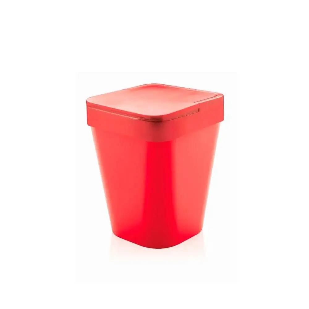 Lixeira Izy 5l Vermelho Ou
