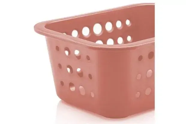 Cesta Organizadora Rosa 1,5 Litro