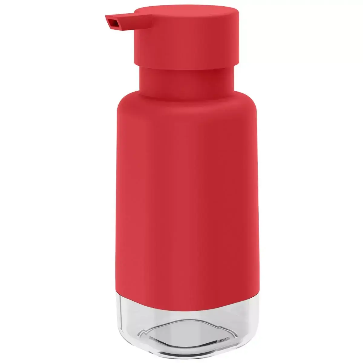 Porta Detergente 500ml Dispenser Álcool Gel Porta Sabonete Líquido Vermelho OU